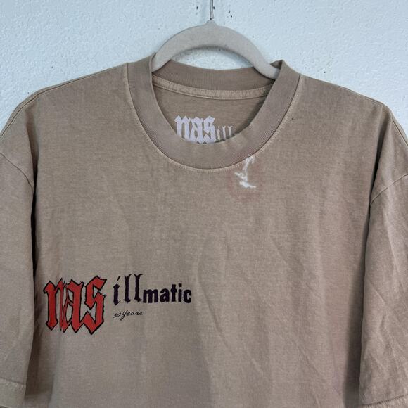 Nas Illmatic Shirt Mens Medium 30 Years Anniversary Tour Tee Tshirt Merch - Picture 4 of 11